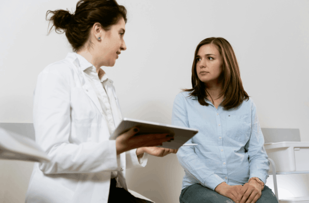 How to approach a doctor regarding bleeding after menopause